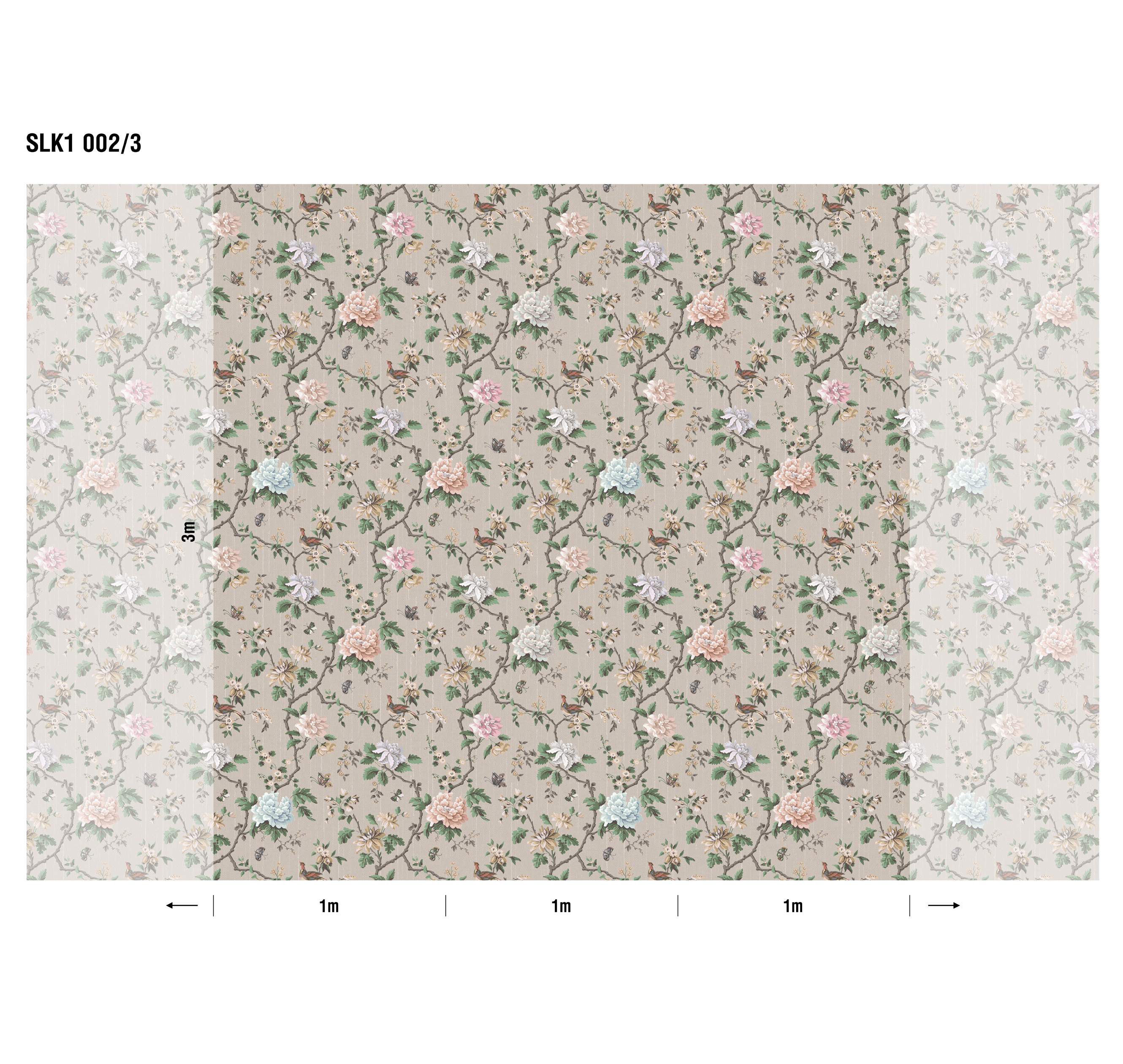 Панно Loymina Шелковый путь Шинуазри: Императорский сад SLK1 002/3 3×3 Панно Loymina Шелковый путь Шинуазри: Императорский сад SLK1 002/3 3×3